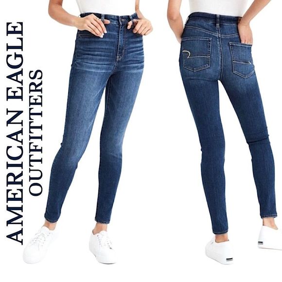 American Eagle Outfitters Denim - AMERICAN EAGLE OUTFITTERS High Rise Skinny Jeans Size 6